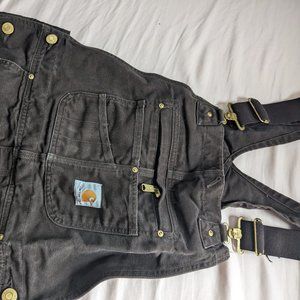Carhartt brown men's overalls